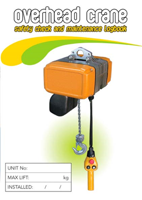 Overhead Crane Safety & Maintenance Logbook