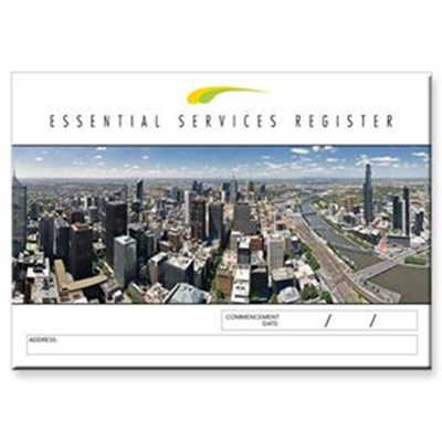 Essential Services Register Logbook