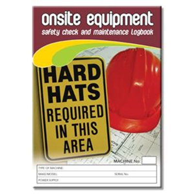 Onsite Equipment Safety & Maintenance Logbook